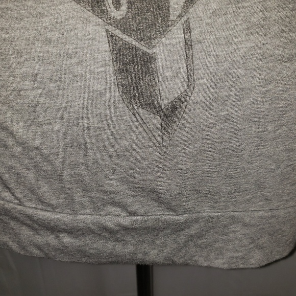 Torrid 2X Gray open back dagger love heart tee - Picture 6 of 8